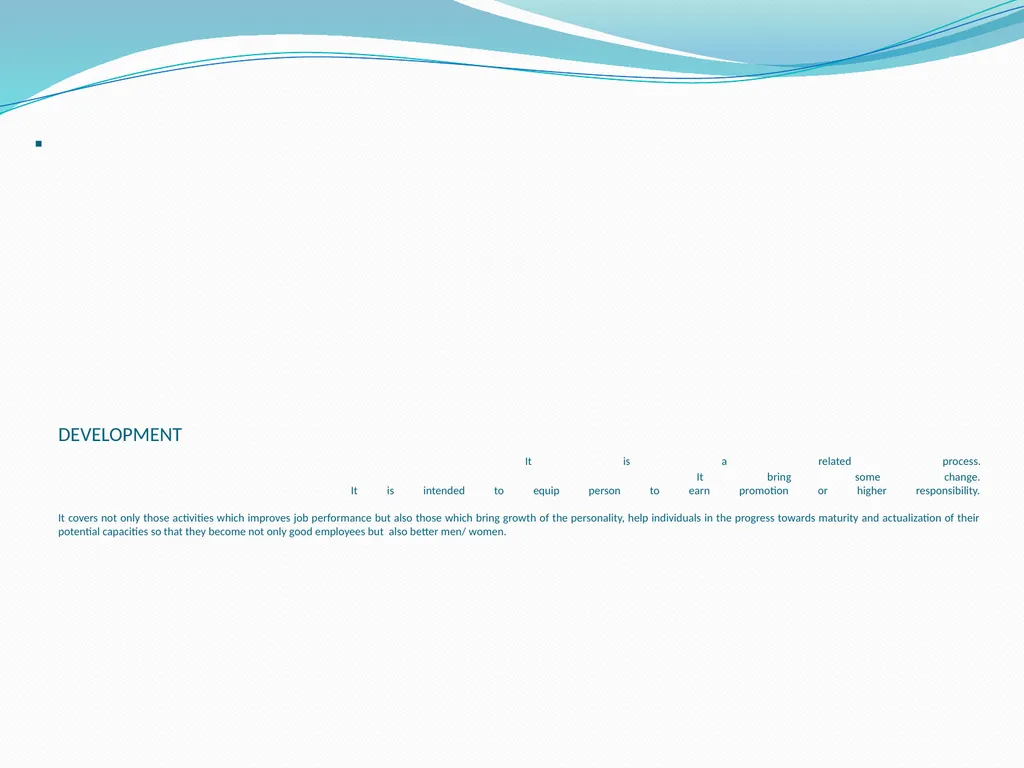 HUMAN RESOURCE MANAGEMENT Unit-6 Training and - slide 4 of 24