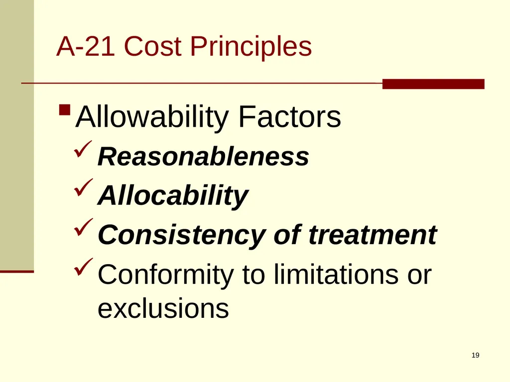 Office of Management and Budget (OMB) CIRCULAR - slide 19 of 80