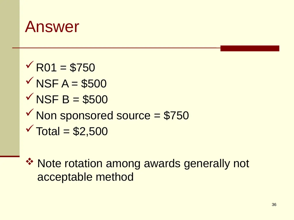 Office of Management and Budget (OMB) CIRCULAR - slide 36 of 80