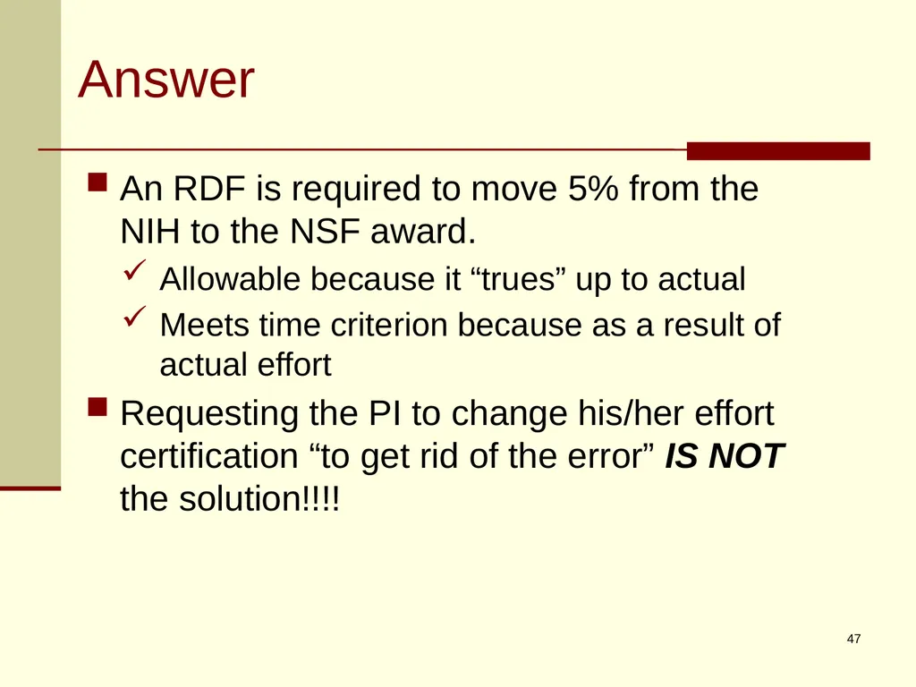 Office of Management and Budget (OMB) CIRCULAR - slide 47 of 80