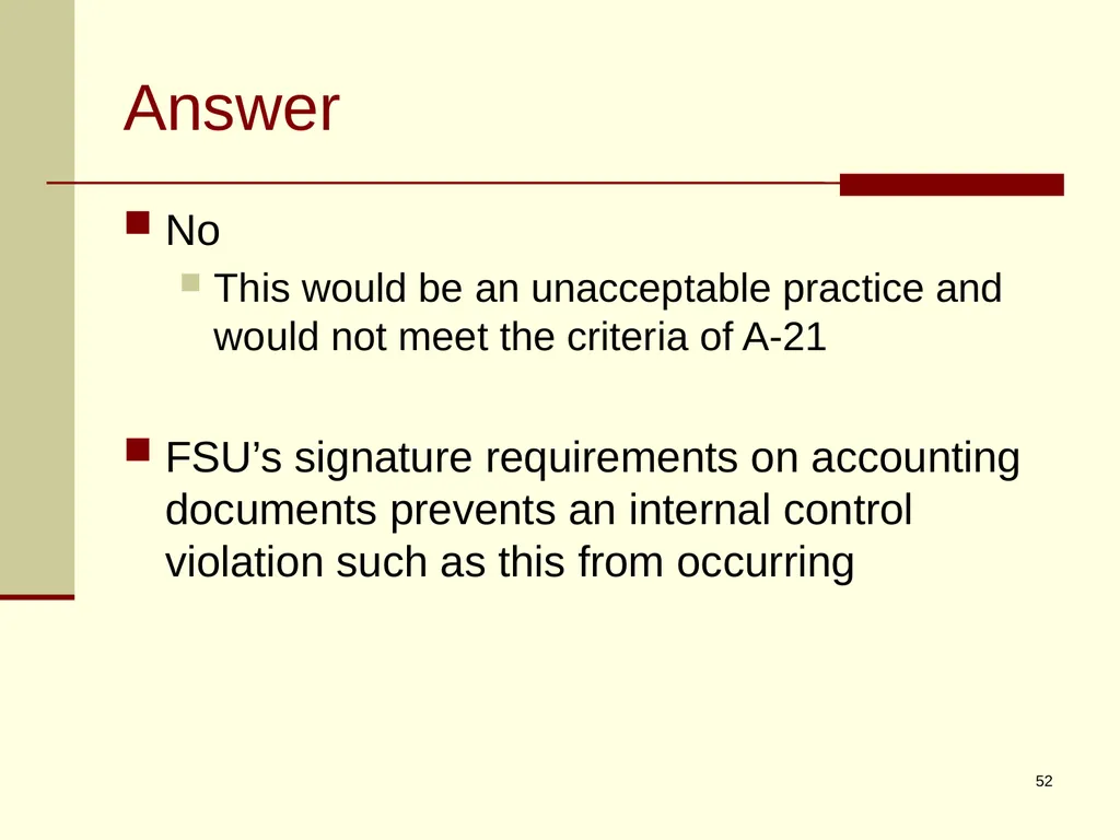 Office of Management and Budget (OMB) CIRCULAR - slide 52 of 80