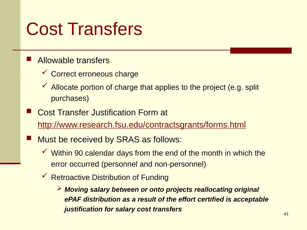 Office of Management and Budget (OMB) CIRCULAR - slide 41 of 80