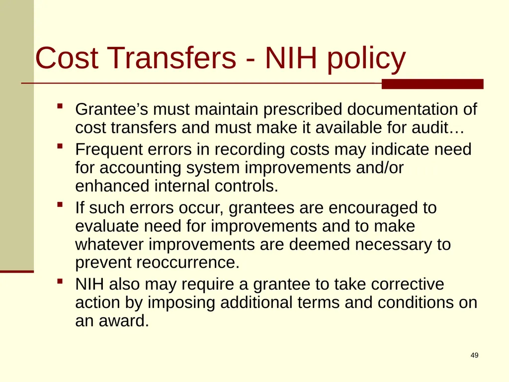 Office of Management and Budget (OMB) CIRCULAR - slide 49 of 80