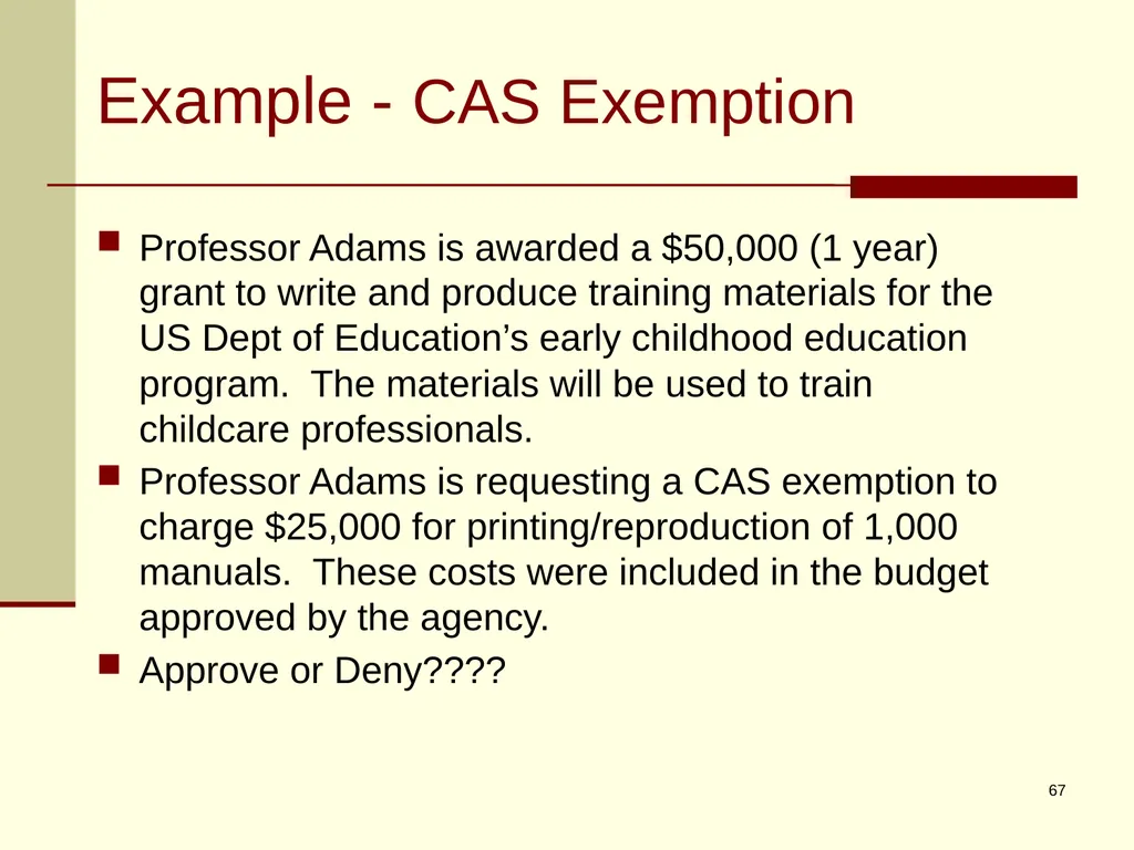 Office of Management and Budget (OMB) CIRCULAR - slide 67 of 80