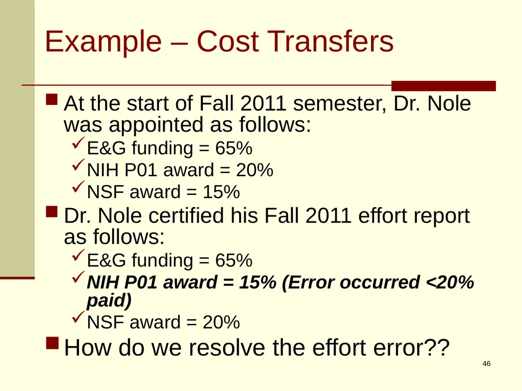 Office of Management and Budget (OMB) CIRCULAR - slide 46 of 80