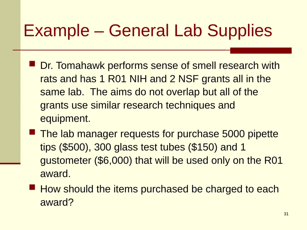 Office of Management and Budget (OMB) CIRCULAR - slide 31 of 80