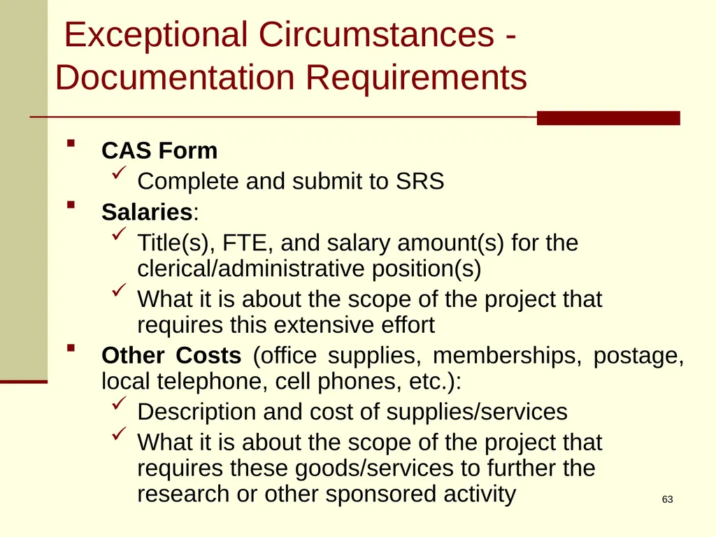 Office of Management and Budget (OMB) CIRCULAR - slide 63 of 80