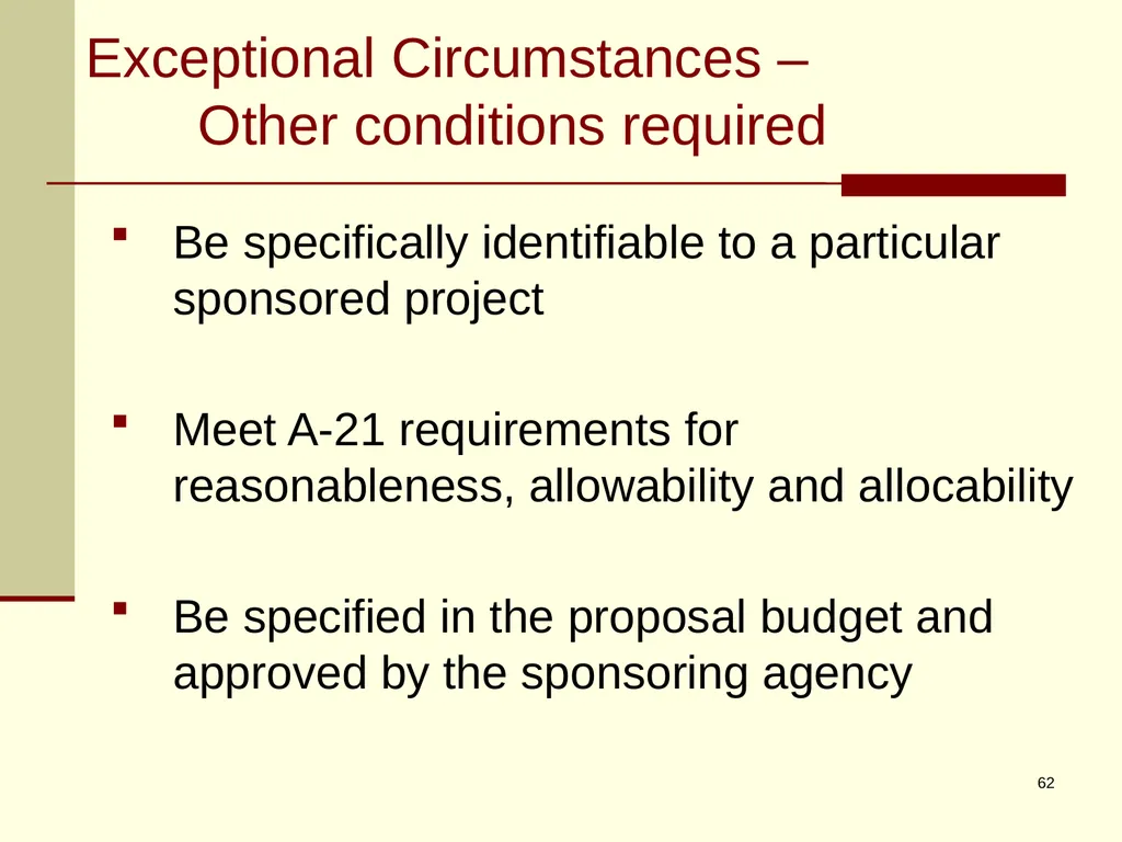 Office of Management and Budget (OMB) CIRCULAR - slide 62 of 80