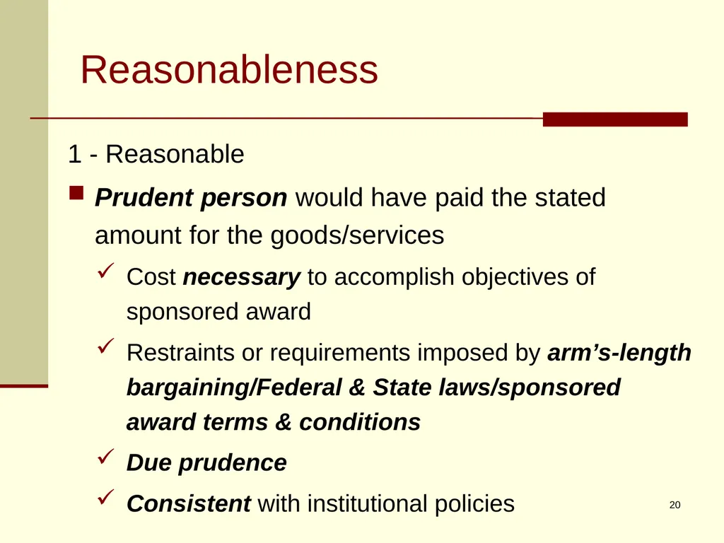 Office of Management and Budget (OMB) CIRCULAR - slide 20 of 80