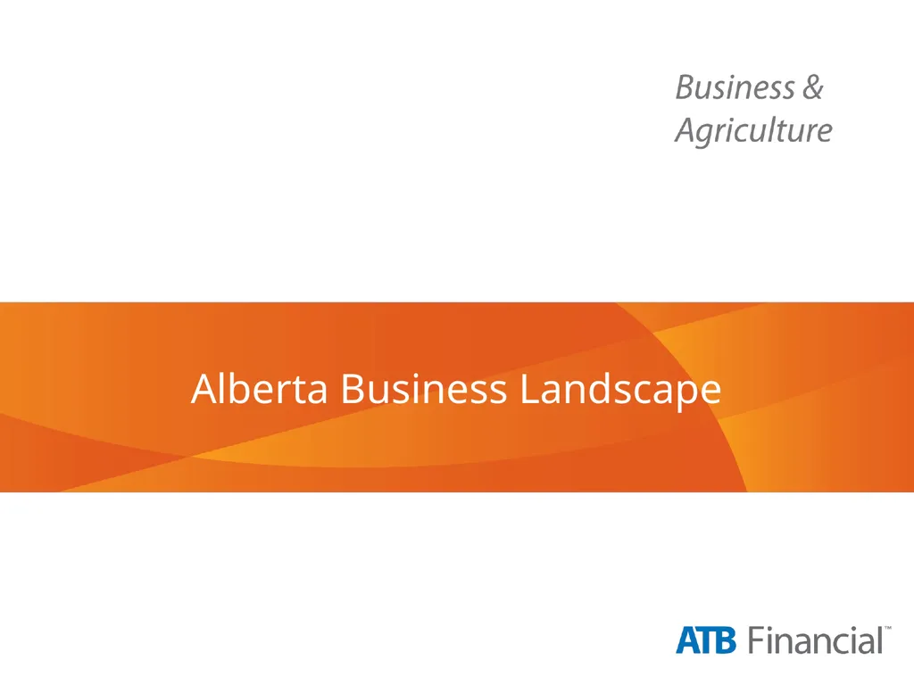 Alberta Business Beat Volume 1, March 2013 - slide 8 of 40