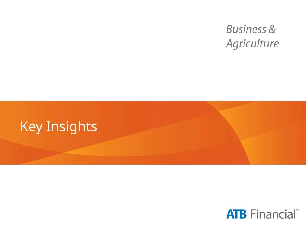 Alberta Business Beat Volume 1, March 2013 - slide 5 of 40