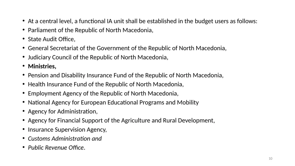 Activity 2.2.10 Government Conclusion for Internal - slide 10 of 42