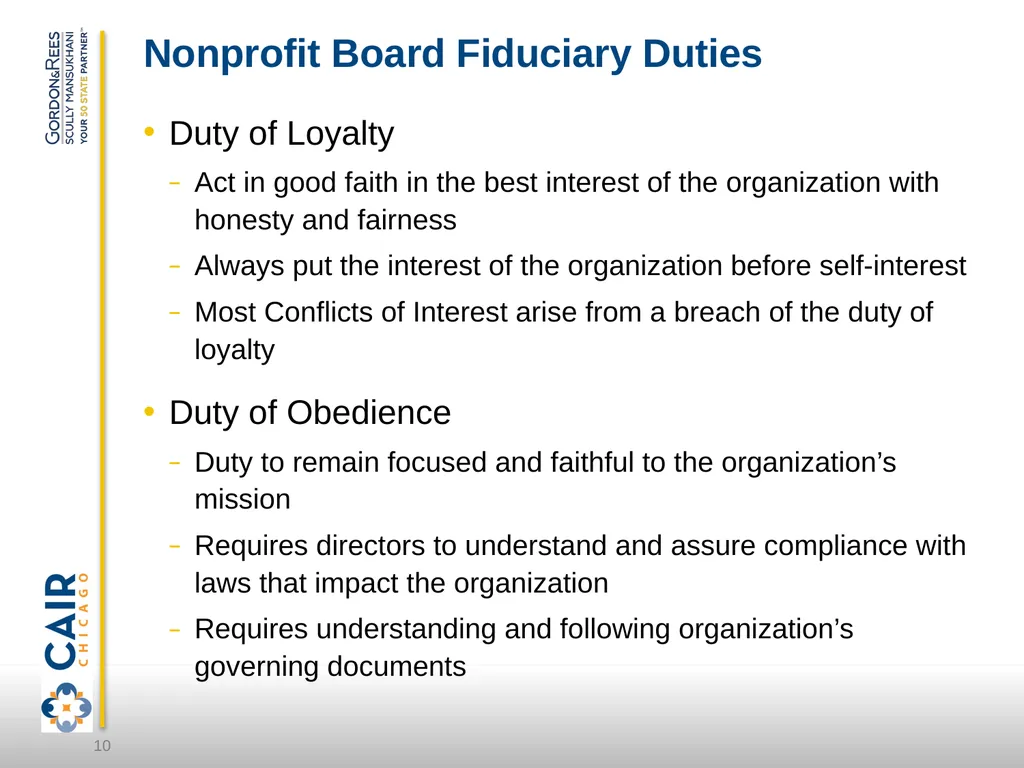 Empowered, Impactful & Rewarding Nonprofit Board - slide 10 of 33