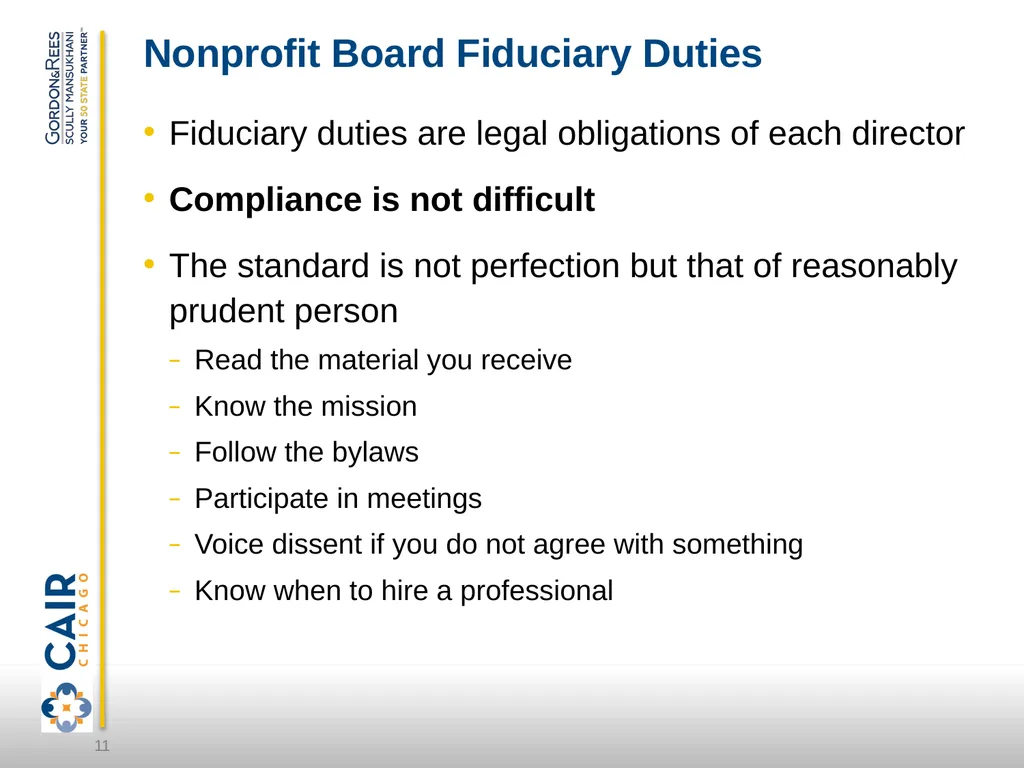 Empowered, Impactful & Rewarding Nonprofit Board - slide 11 of 33