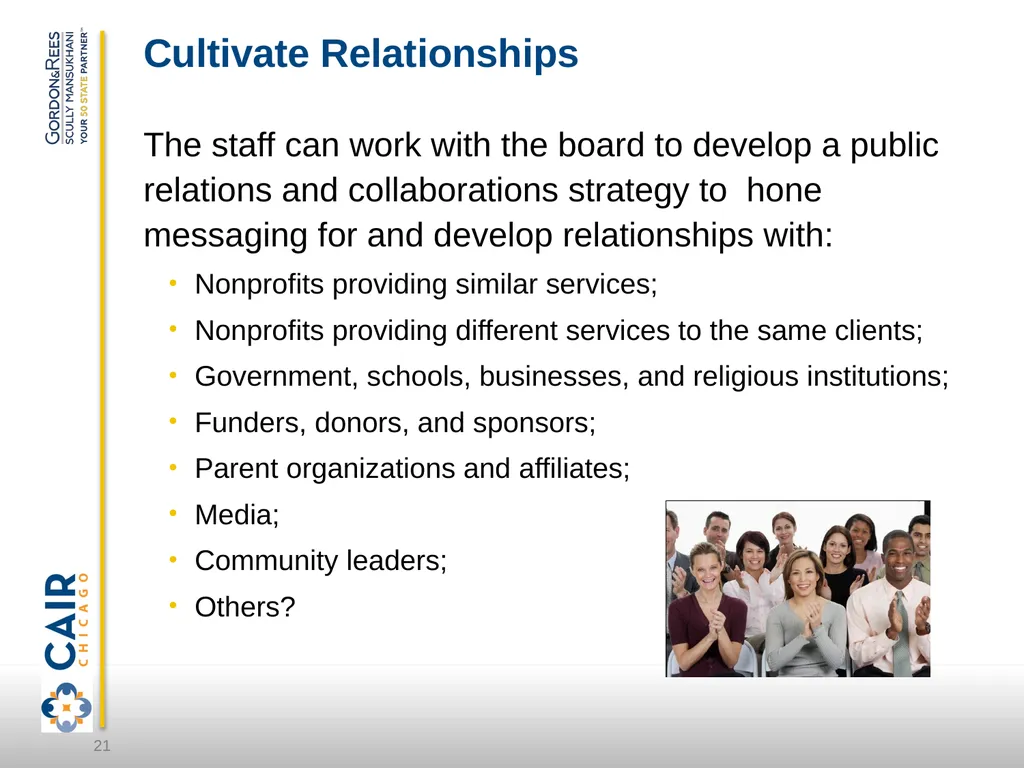 Empowered, Impactful & Rewarding Nonprofit Board - slide 21 of 33