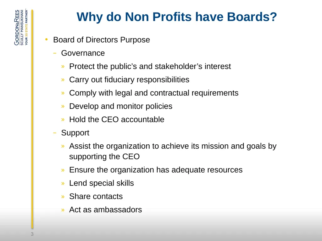 Empowered, Impactful & Rewarding Nonprofit Board - slide 3 of 33