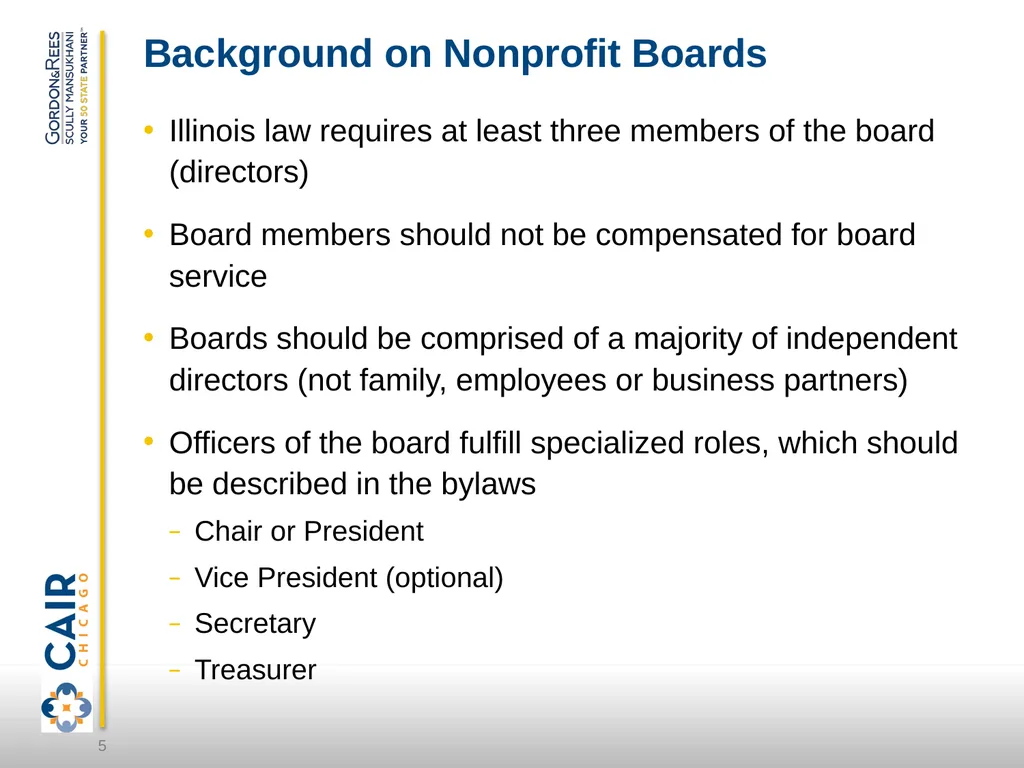 Empowered, Impactful & Rewarding Nonprofit Board - slide 5 of 33