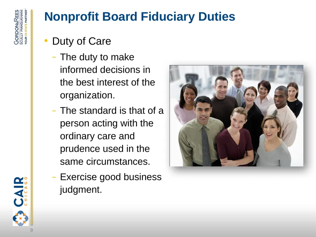 Empowered, Impactful & Rewarding Nonprofit Board - slide 9 of 33