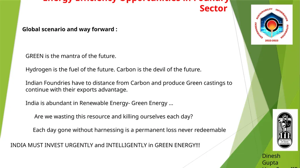Energy Efficiency Opportunities in Foundry Sector - slide 14 of 16