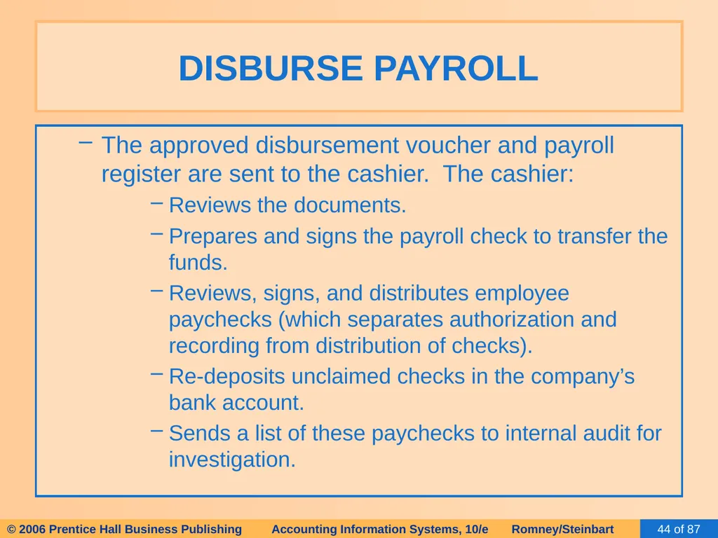 HAPTER 13 The Human Resources Management / Payroll - slide 44 of 67