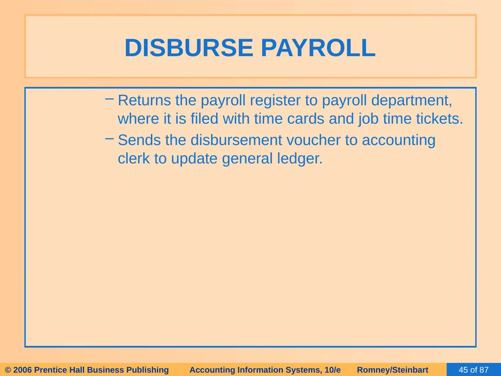 HAPTER 13 The Human Resources Management / Payroll - slide 45 of 67
