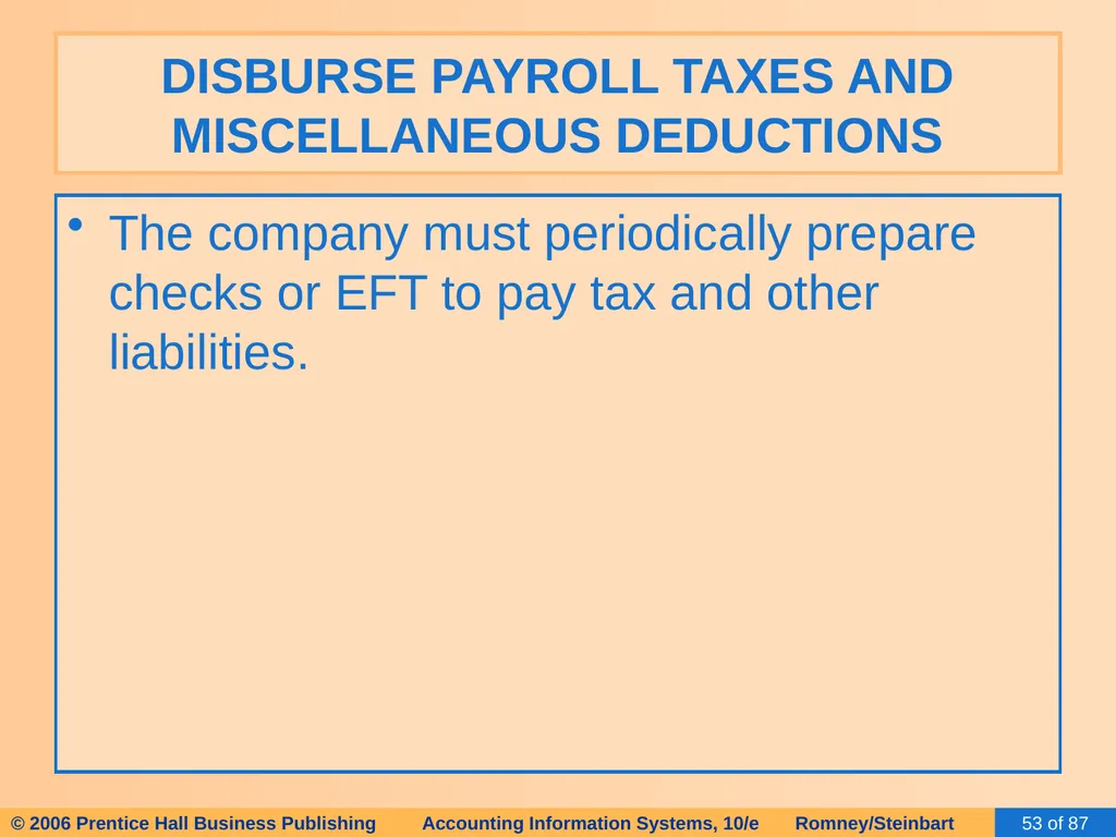 HAPTER 13 The Human Resources Management / Payroll - slide 53 of 67