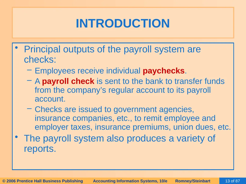 HAPTER 13 The Human Resources Management / Payroll - slide 13 of 67