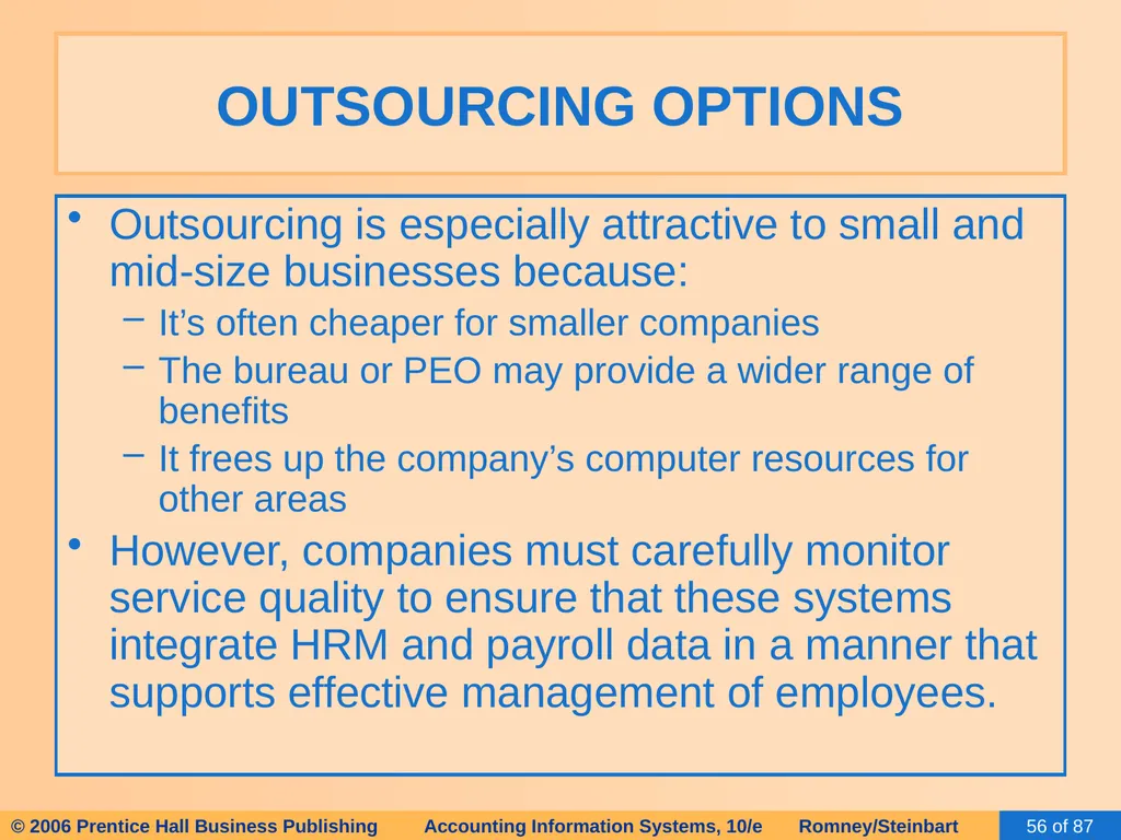 HAPTER 13 The Human Resources Management / Payroll - slide 56 of 67