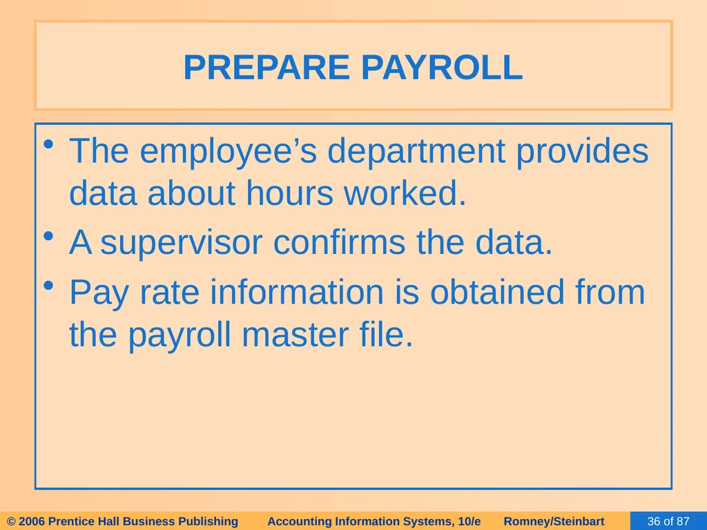 HAPTER 13 The Human Resources Management / Payroll - slide 36 of 67