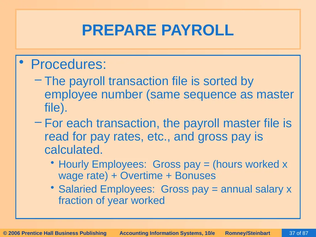 HAPTER 13 The Human Resources Management / Payroll - slide 37 of 67