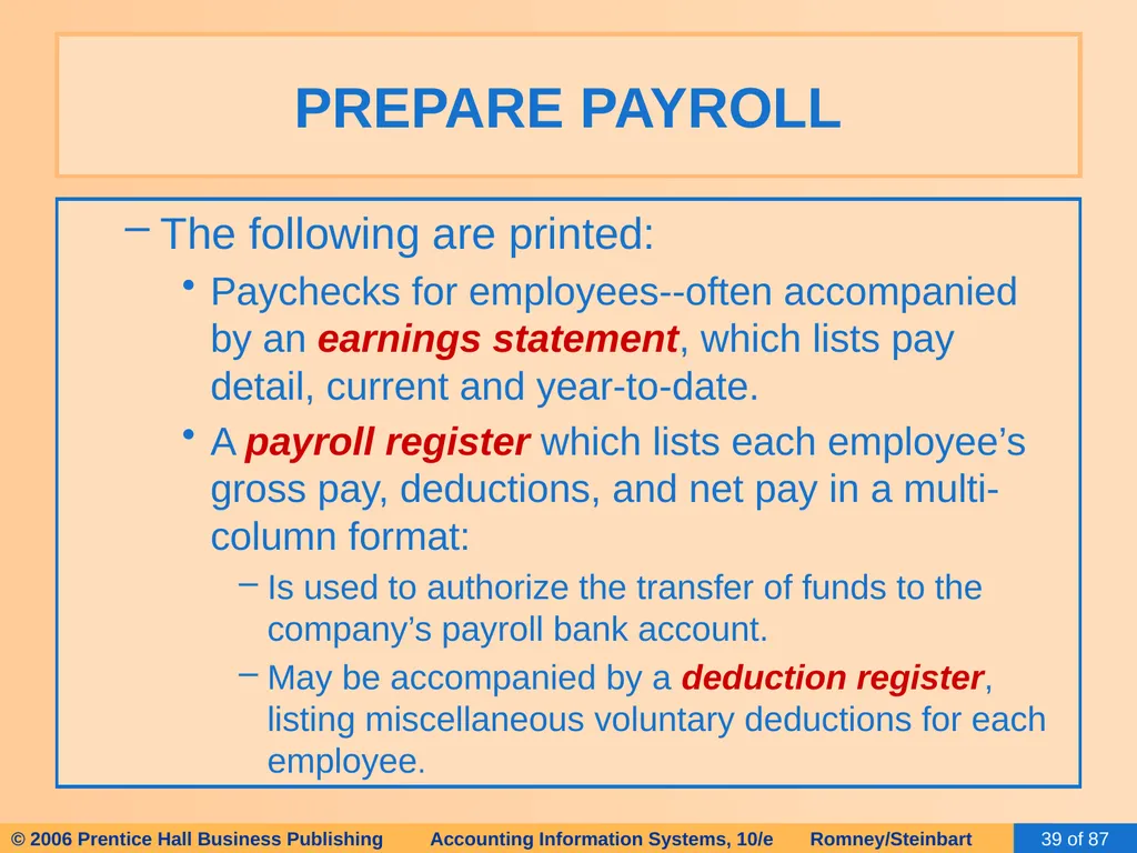 HAPTER 13 The Human Resources Management / Payroll - slide 39 of 67