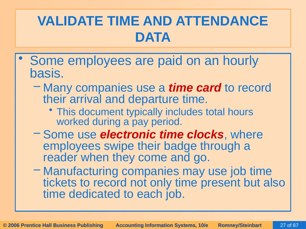 HAPTER 13 The Human Resources Management / Payroll - slide 27 of 67