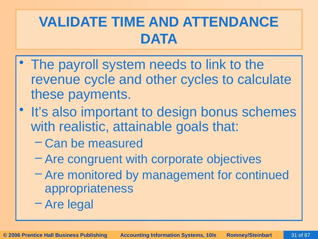 HAPTER 13 The Human Resources Management / Payroll - slide 31 of 67