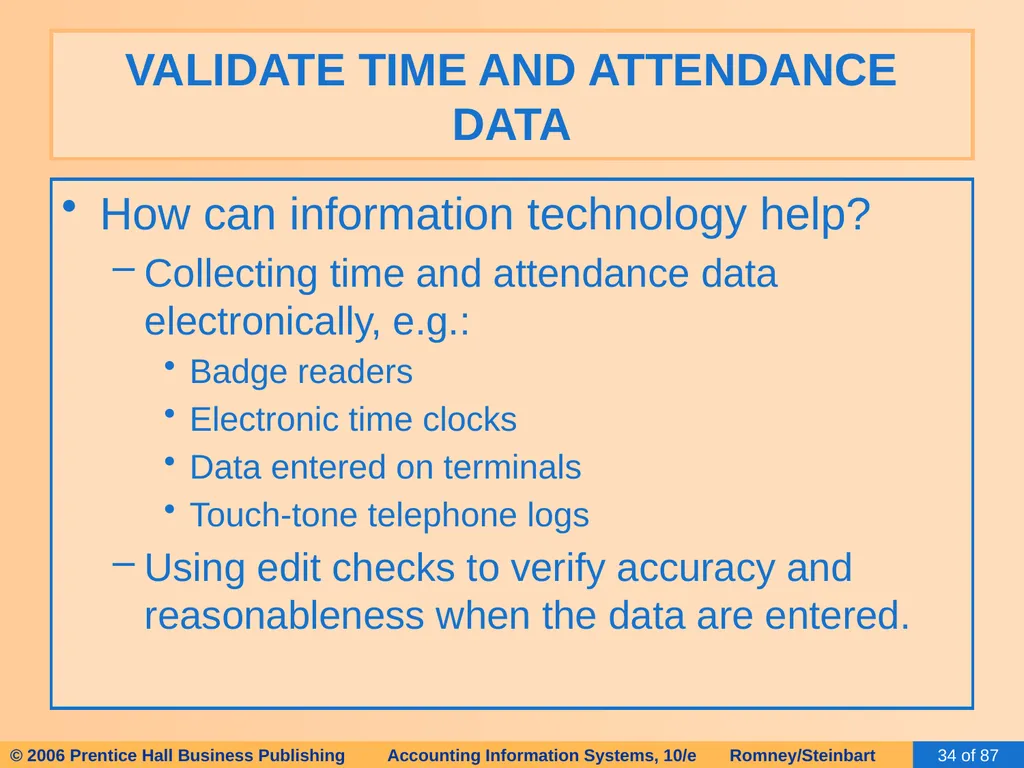 HAPTER 13 The Human Resources Management / Payroll - slide 34 of 67