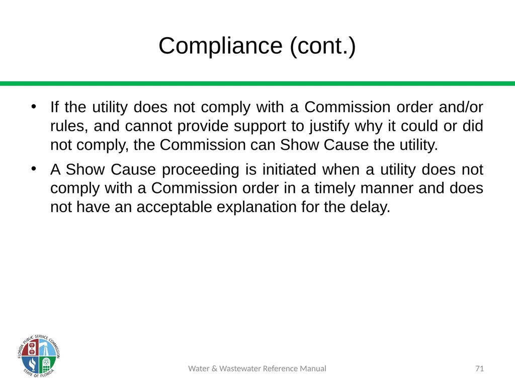 Staff Assisted Rate Cases (SARCs) 1 Water & - slide 71 of 73