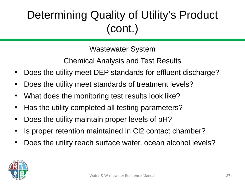 Staff Assisted Rate Cases (SARCs) 1 Water & - slide 37 of 73