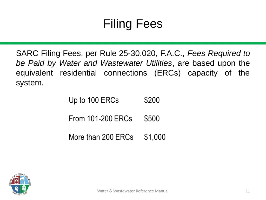Staff Assisted Rate Cases (SARCs) 1 Water & - slide 11 of 73