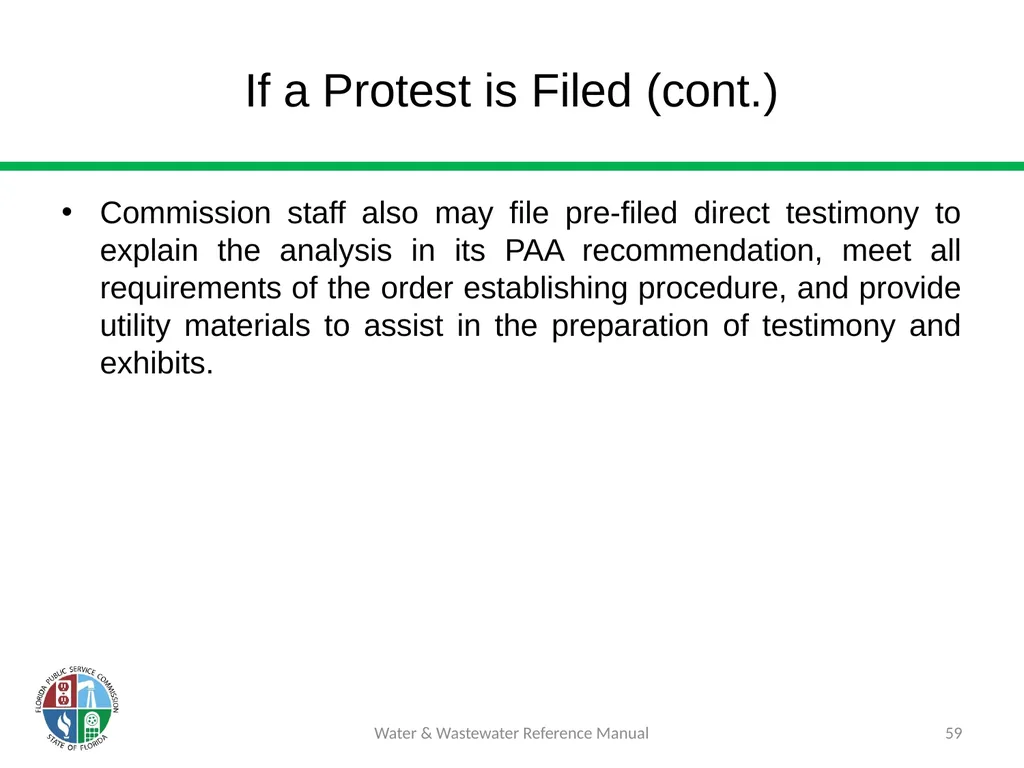 Staff Assisted Rate Cases (SARCs) 1 Water & - slide 59 of 73