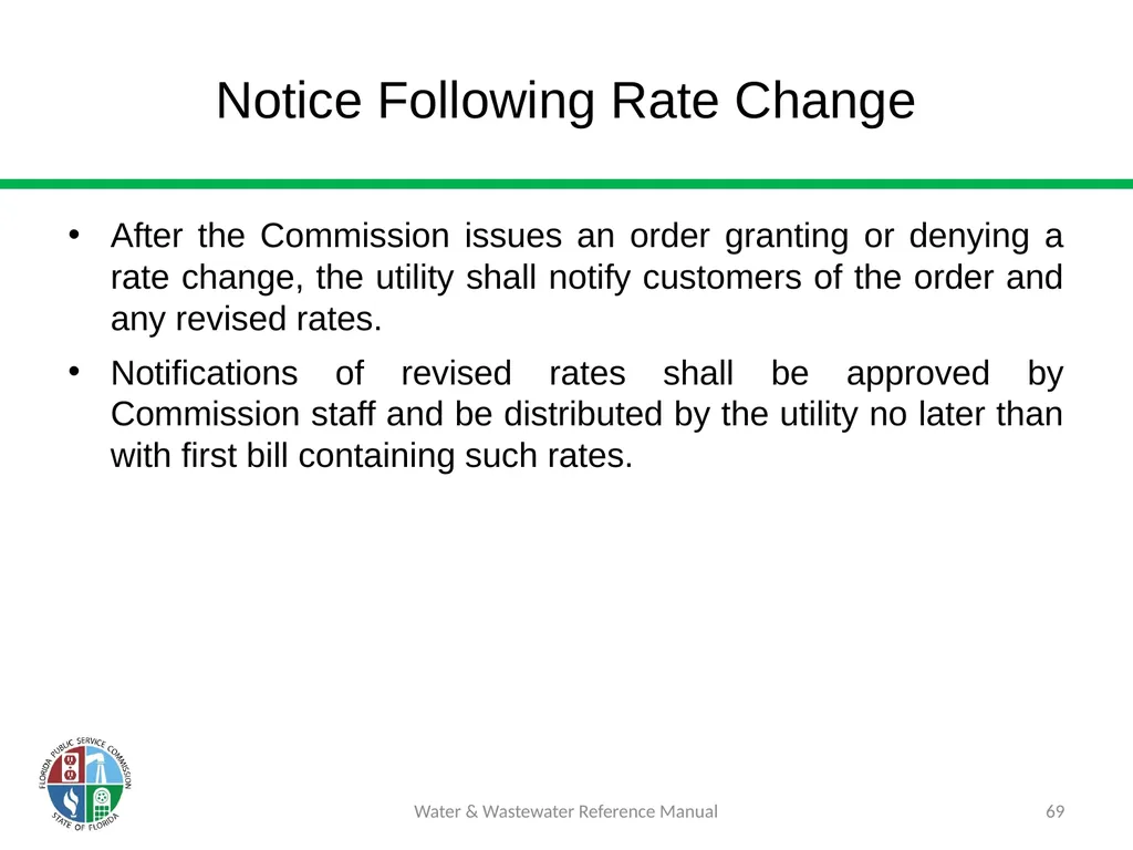 Staff Assisted Rate Cases (SARCs) 1 Water & - slide 69 of 73