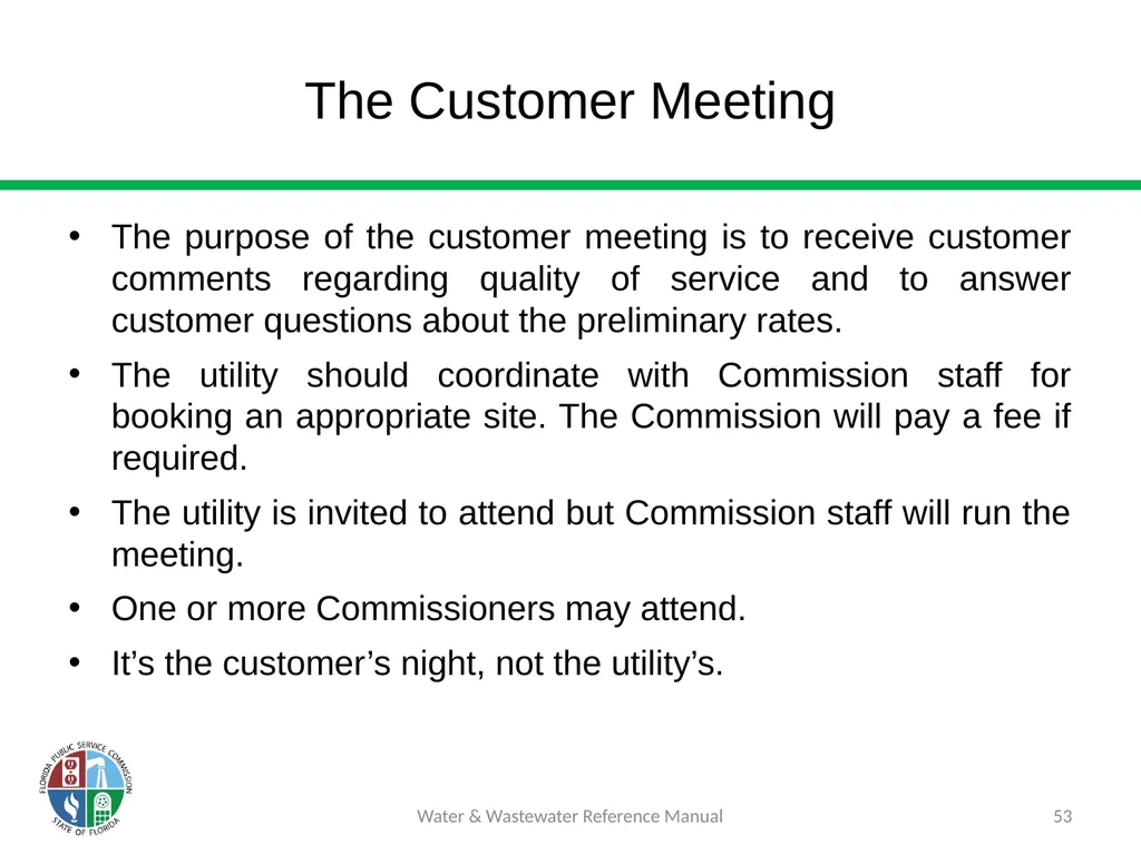 Staff Assisted Rate Cases (SARCs) 1 Water & - slide 53 of 73