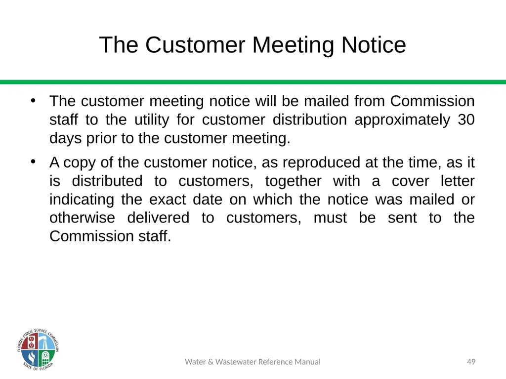 Staff Assisted Rate Cases (SARCs) 1 Water & - slide 49 of 73