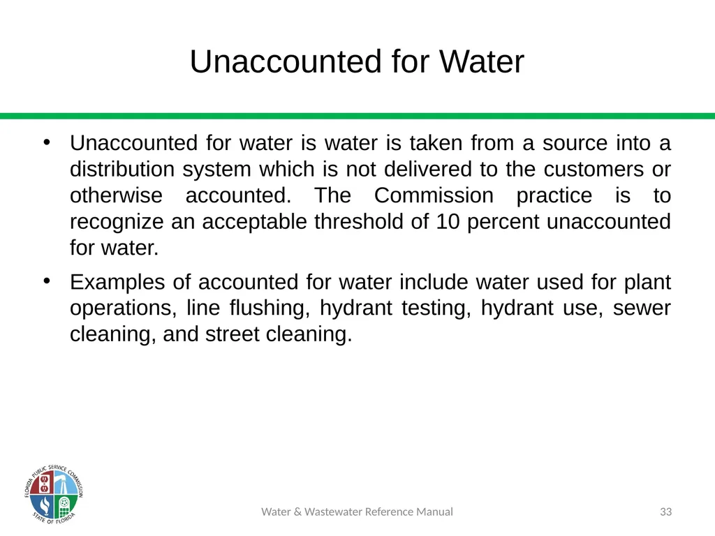 Staff Assisted Rate Cases (SARCs) 1 Water & - slide 33 of 73