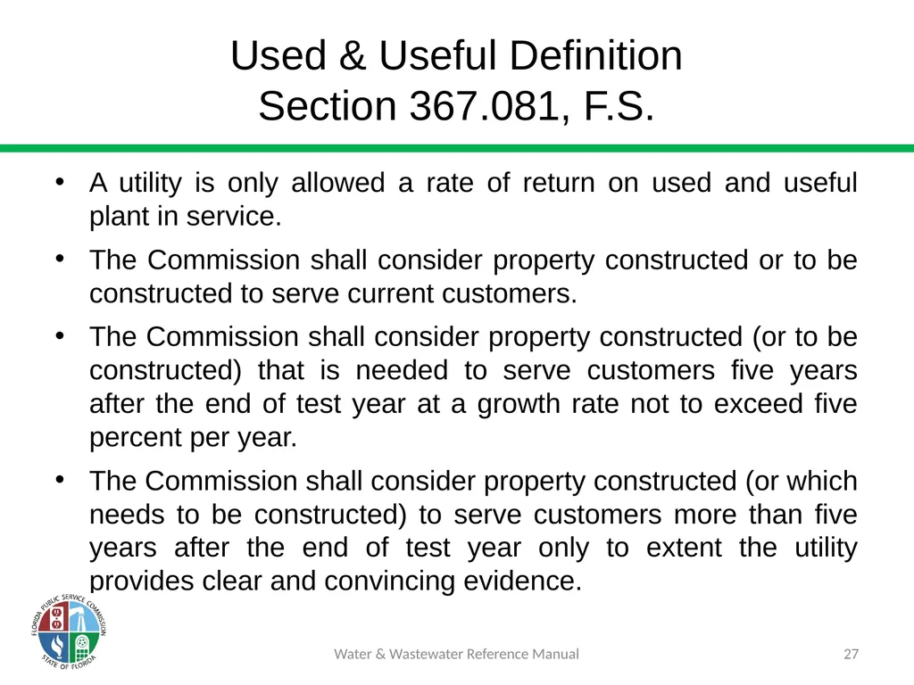 Staff Assisted Rate Cases (SARCs) 1 Water & - slide 27 of 73