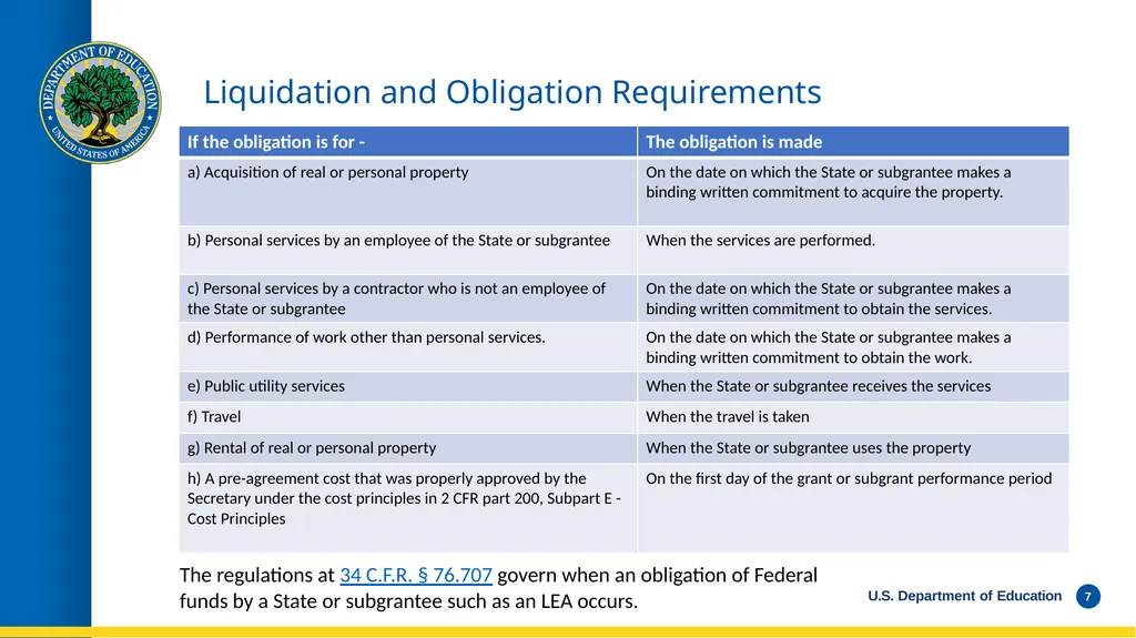WEBINAR Late Liquidation Requests and Grant - slide 7 of 19