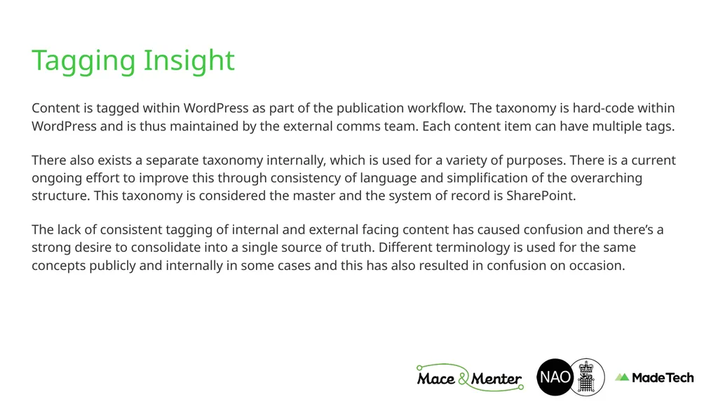 NAO Website Technical Discovery Prepared by Stu - slide 17 of 43