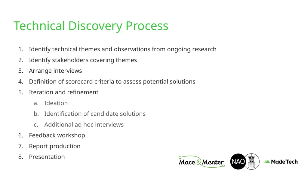 NAO Website Technical Discovery Prepared by Stu - slide 2 of 43
