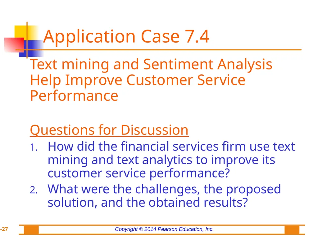Chapter 7: Text Analytics, Text Mining, and - slide 27 of 53
