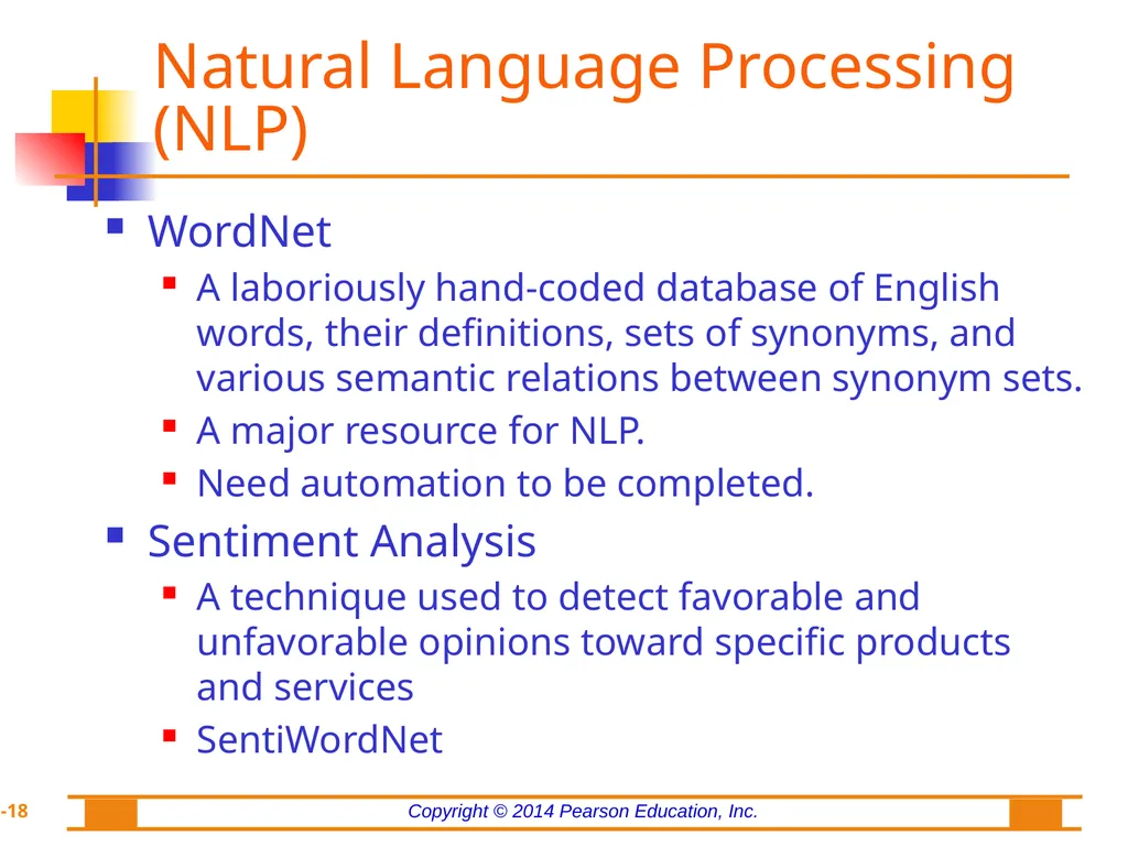 Chapter 7: Text Analytics, Text Mining, and - slide 18 of 53