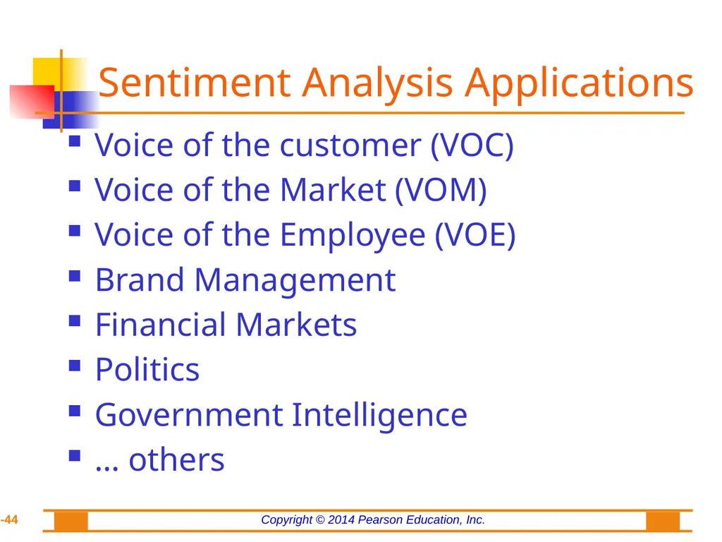 Chapter 7: Text Analytics, Text Mining, and - slide 44 of 53