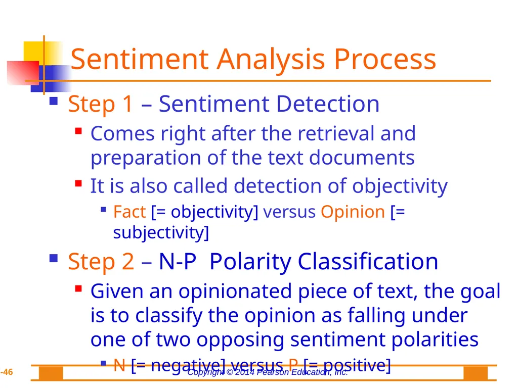 Chapter 7: Text Analytics, Text Mining, and - slide 46 of 53